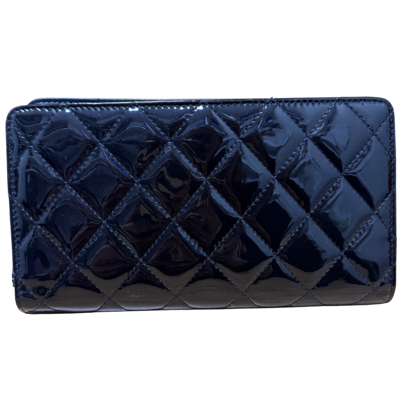 Chanel Patent Leather Bi-Fold Wallet