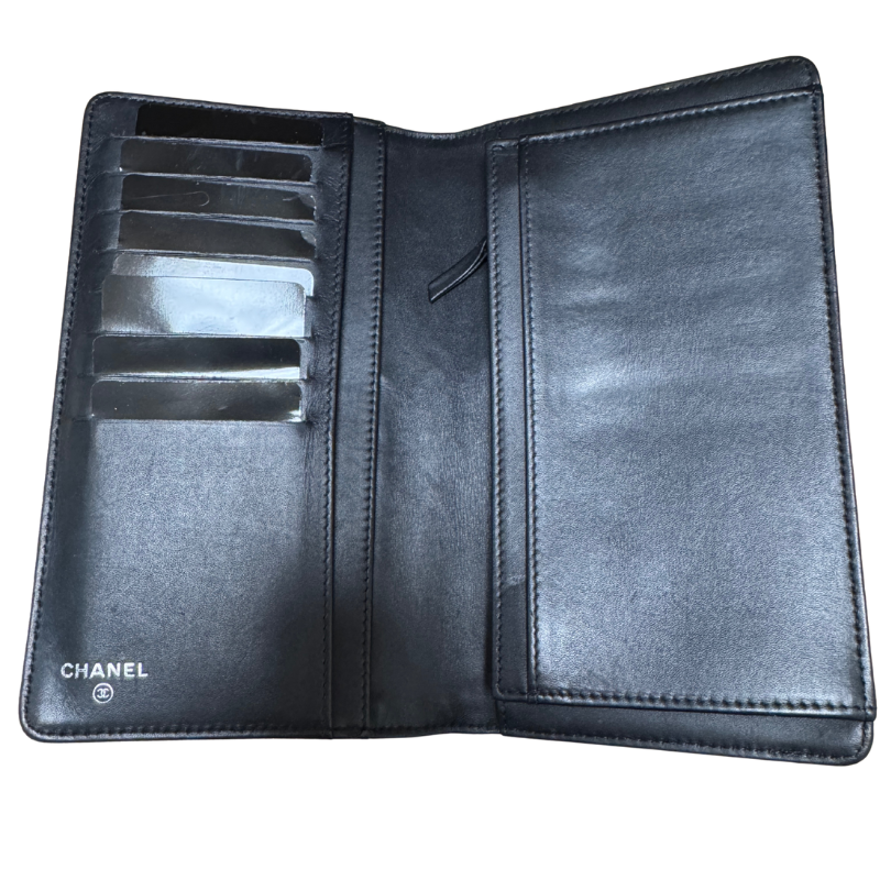 Chanel Patent Leather Bi-Fold Wallet