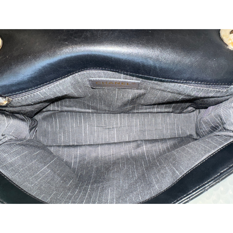 Chanel Quilted Lambskin Medium Westminster Pearl Flap Bag