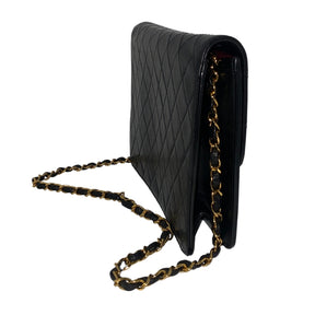 Chanel Push Lock Chain Vintage Shoulder Bag
