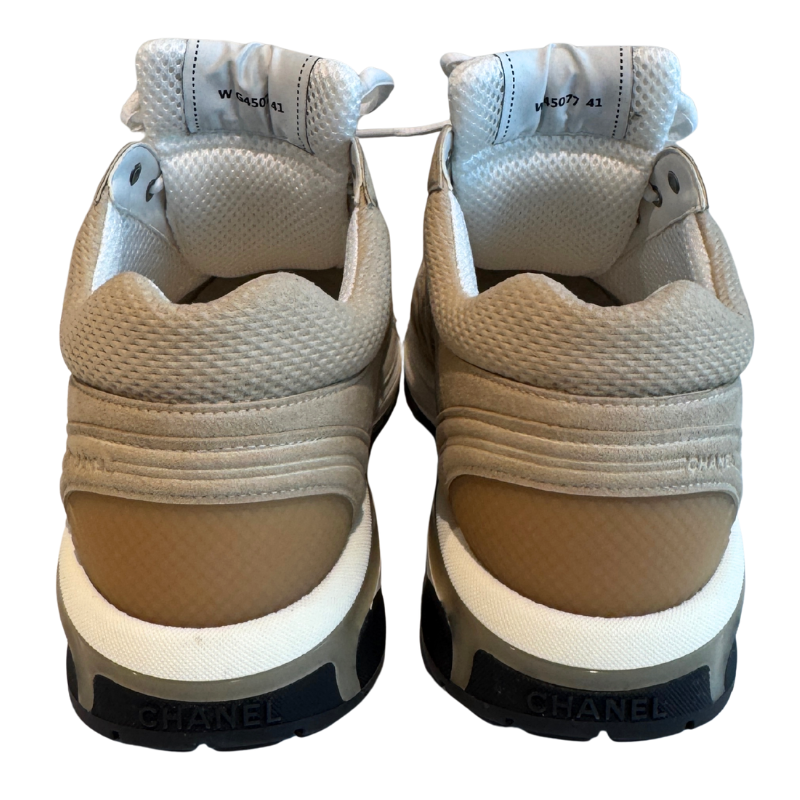 Chanel Suede Coco Mark Sneakers