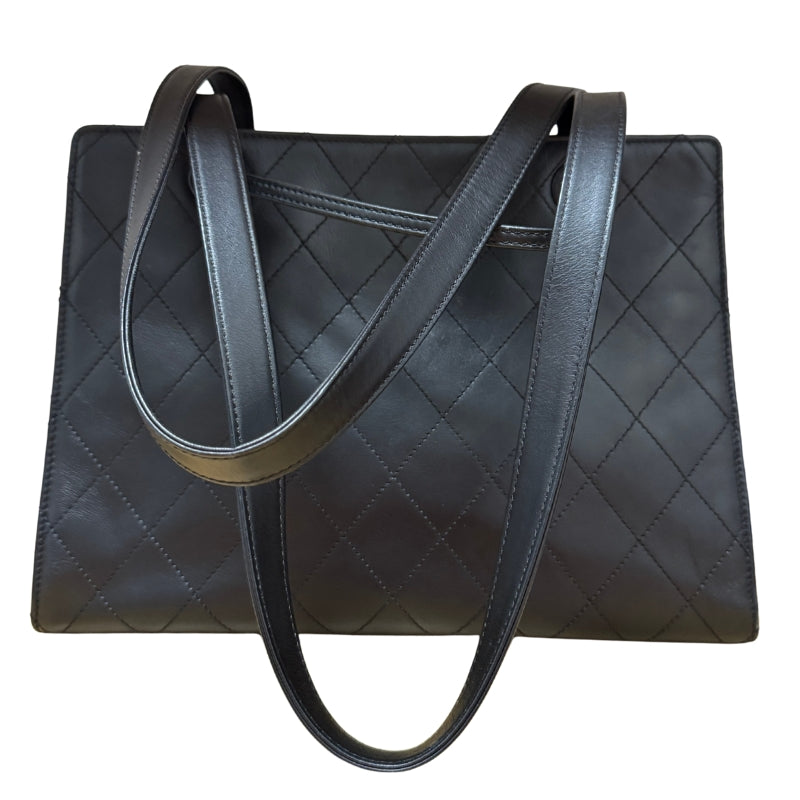 Chanel Diamond Quilted Shoulder Tote
