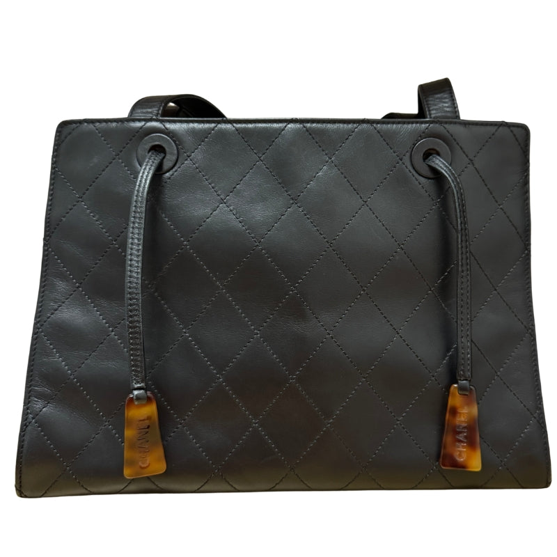 Chanel Diamond Quilted Shoulder Tote