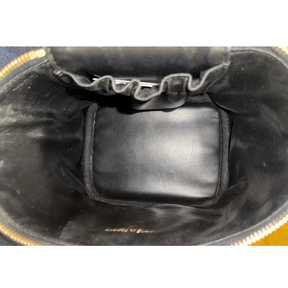 Chanel Vintage Caviar Leather Timeless Tall Vanity Case