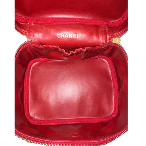 Chanel Vintage Timeless Caviar Vanity Case