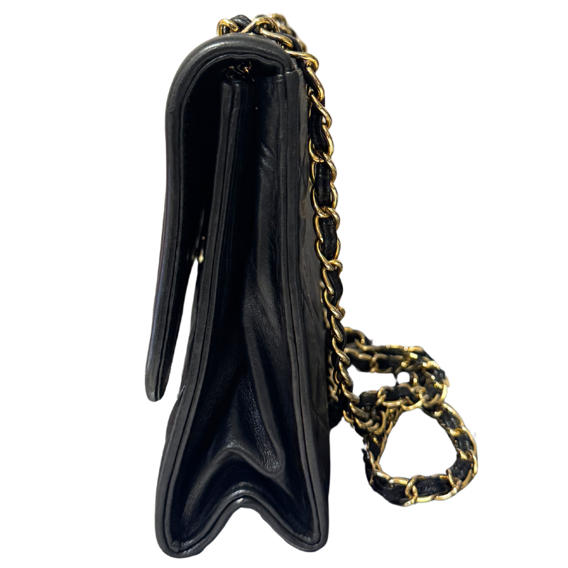 Chanel Vintage Quilted Tassel Flap Shoulder Bag