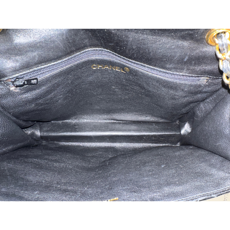 Chanel Vintage Quilted Tassel Flap Shoulder Bag