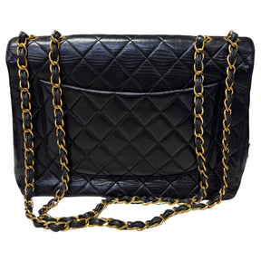 Chanel Vintage Quilted Lambskin Flap Bag