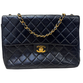 Chanel Vintage Quilted Lambskin Flap Bag