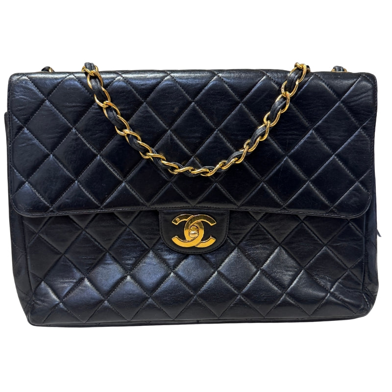 Chanel Vintage Quilted Lambskin Flap Bag