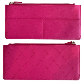 Chanel Quilted Caviar Leather Classic Flap Clutch