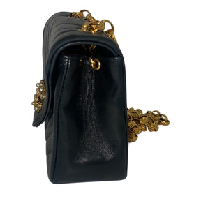 Chanel Vintage Coco Bijou Mini Flap Lambskin Bag