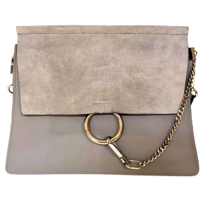 Chloe Faye Suede Shoulder Bag
