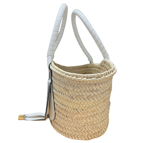 Chloe Raffia Marcie Medium Basket Tote
