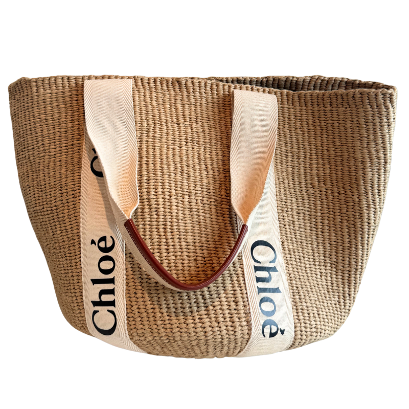 Chloe x Mifuko Large Woody Basket Tote