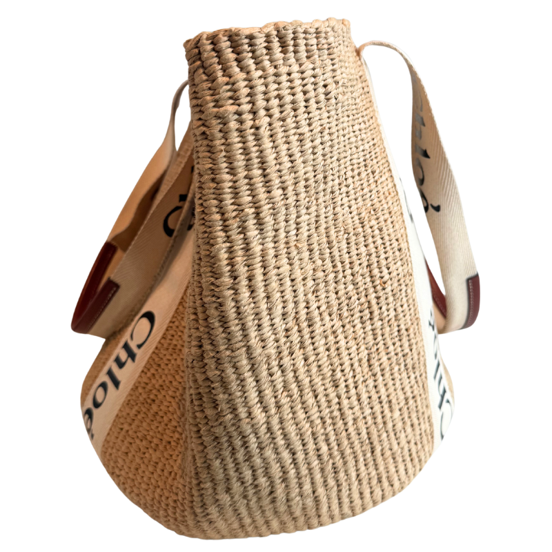 Chloe x Mifuko Large Woody Basket Tote