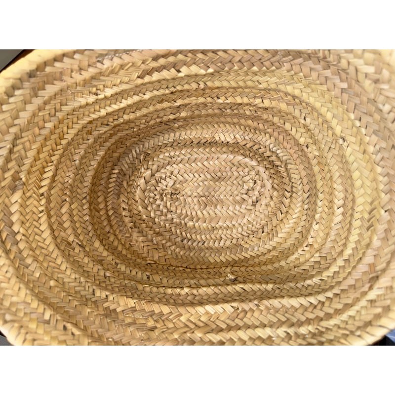Chloe Raffia Marcie Medium Basket Tote