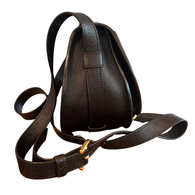 Chloe Grained Leather Small Marcie Crossbody