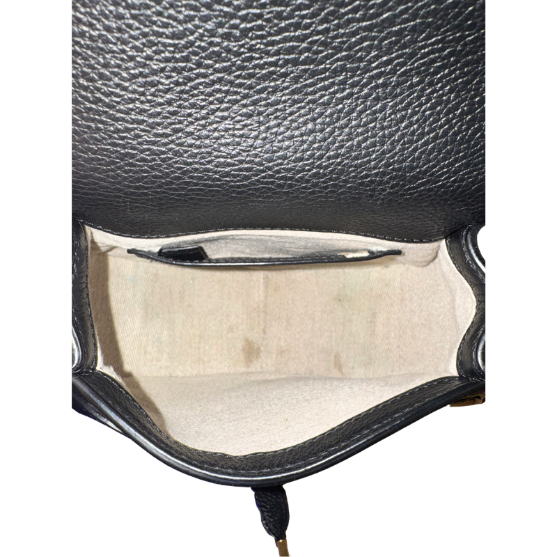 Chloe Grained Leather Small Marcie Crossbody