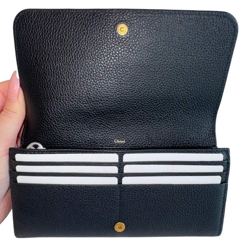 Chloe Marcie Long Flap Wallet