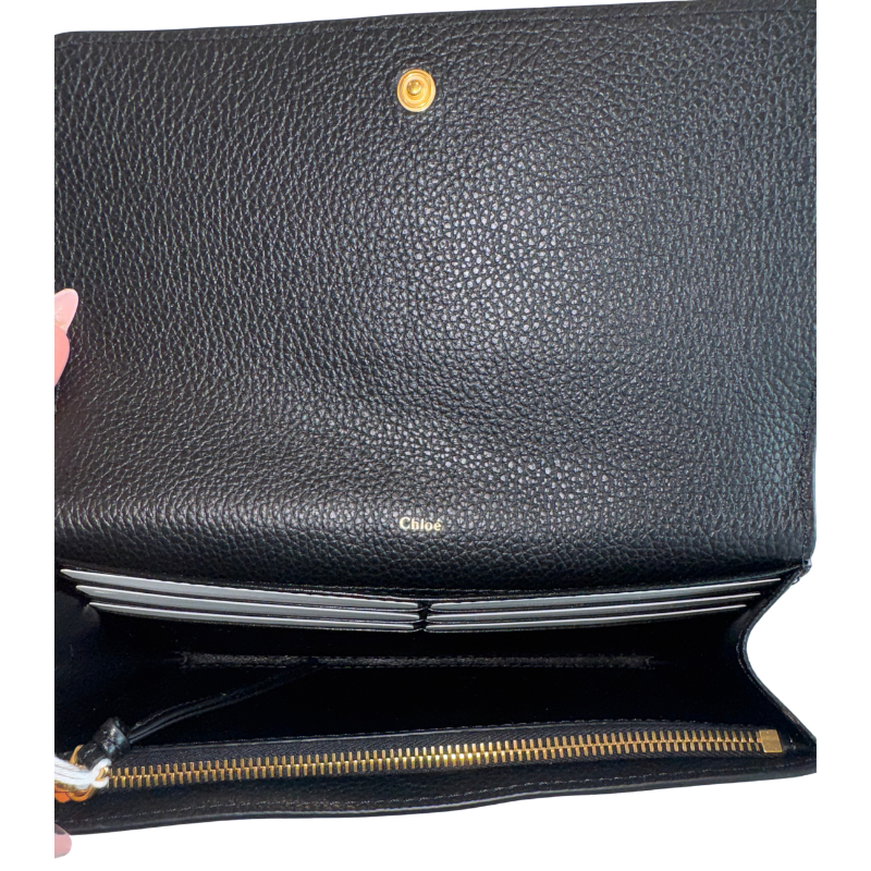 Chloe Marcie Long Flap Wallet