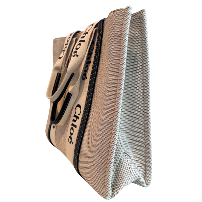 Chloe Large Woody Ribbon Tote