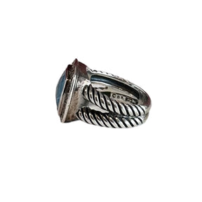 David Yurman Albion Topaz Diamond Ring