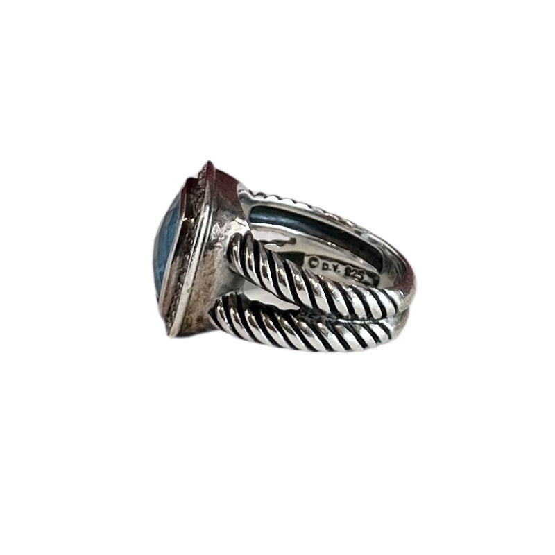 David Yurman Albion Topaz Diamond Ring