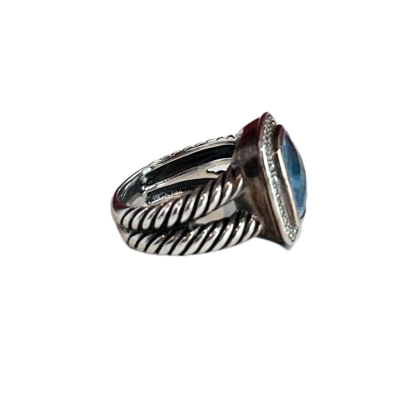David Yurman Albion Topaz Diamond Ring