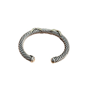 David Yurman Double X Cable Bracelet