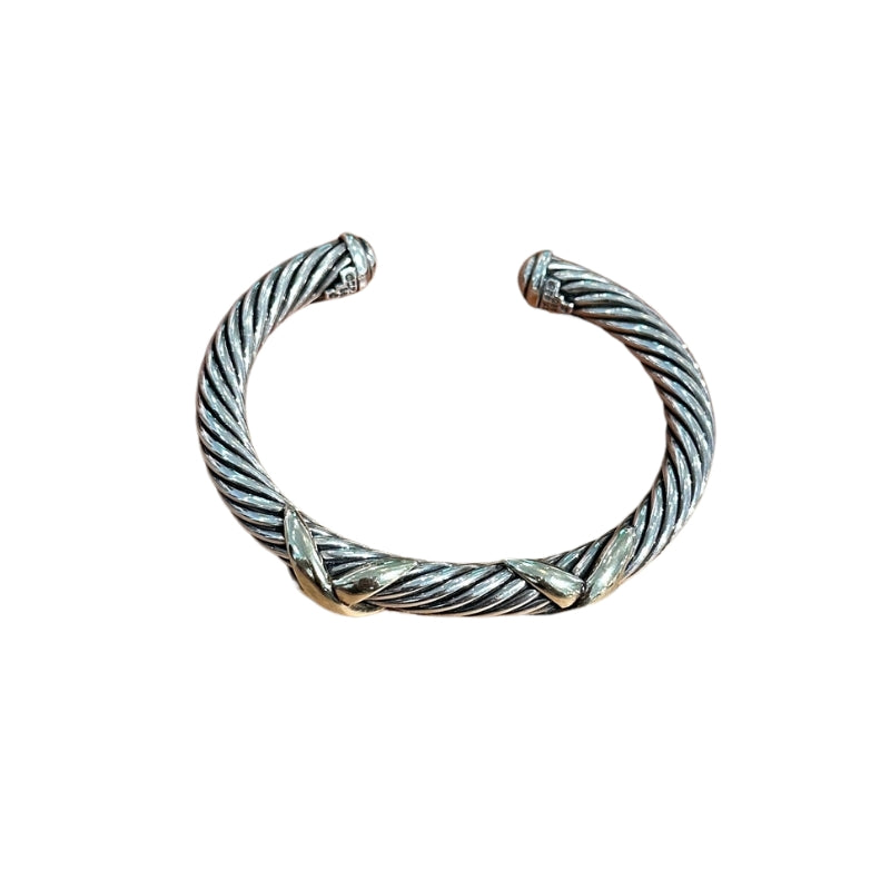 David Yurman Double X Cable Bracelet