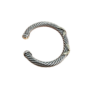 David Yurman Double X Cable Bracelet