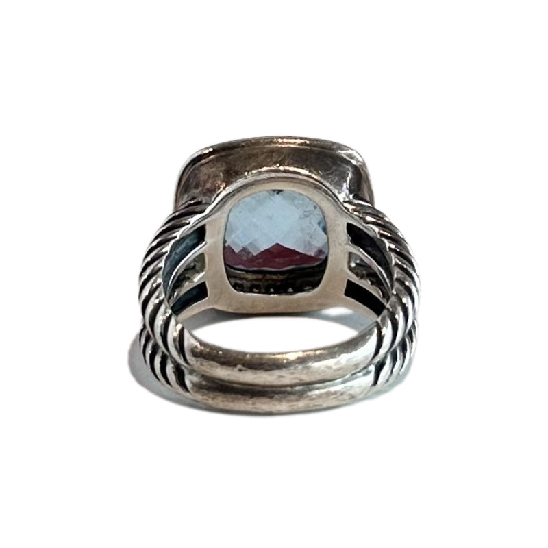 David Yurman Albion Topaz Diamond Ring
