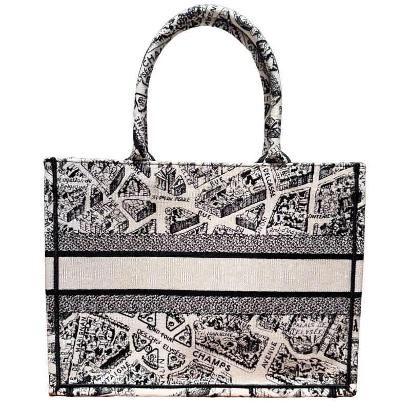 Christian Dior Plan De Paris Medium Book Tote