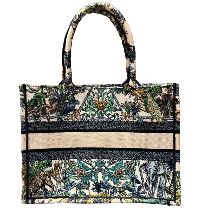 Christian Dior Embroidered Etoile De Voyage Medium Book Tote