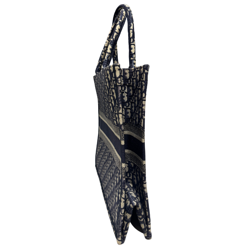 Christian Dior Oblique Embroidered Large Book Tote