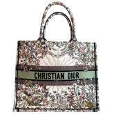 Christian Dior Eden Embroidered Large Book Tote