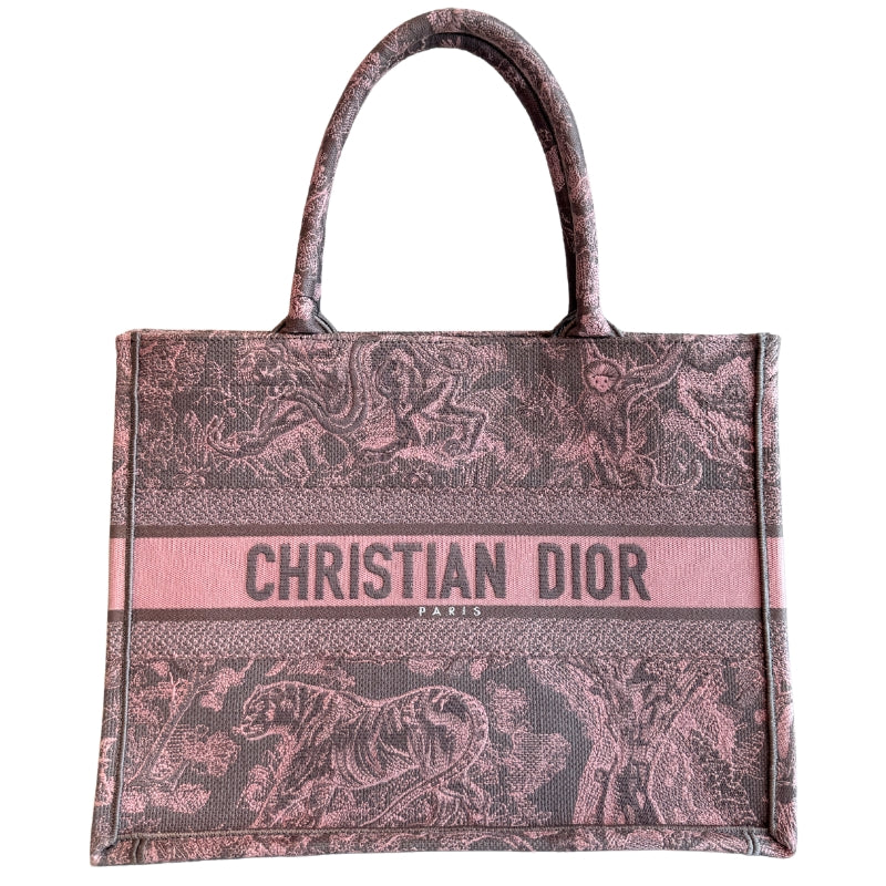 Christian Dior Beverly Hills Dioriviera Toile Du Jouy Medium Book Tote