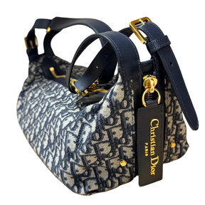 Christian Dior Oblique Jacquard Medium D-Journey Bag