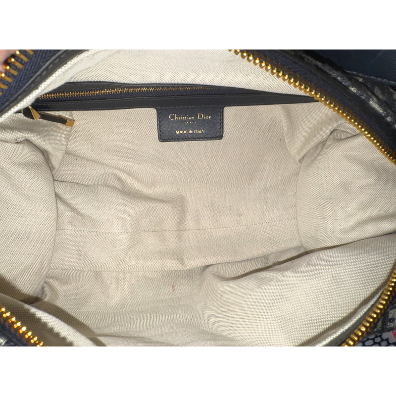 Christian Dior Oblique Jacquard Medium D-Journey Bag