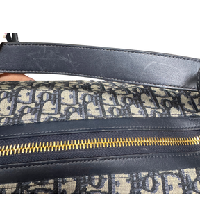 Christian Dior Oblique Jacquard Medium D-Journey Bag
