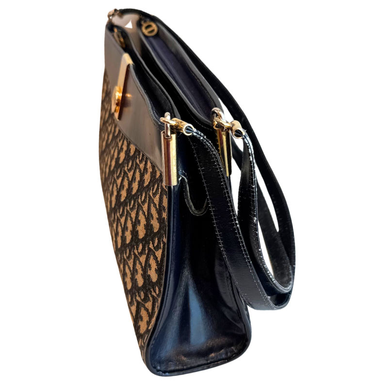 Christian Dior Vintage Diorissimo Trotter Shoulder Bag