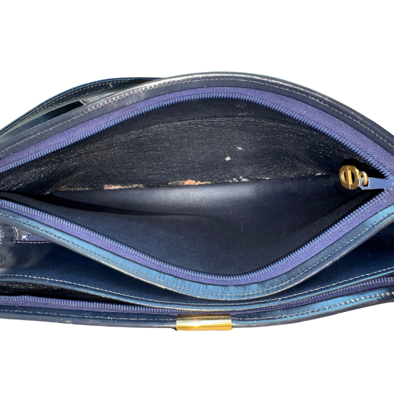 Christian Dior Vintage Diorissimo Trotter Shoulder Bag