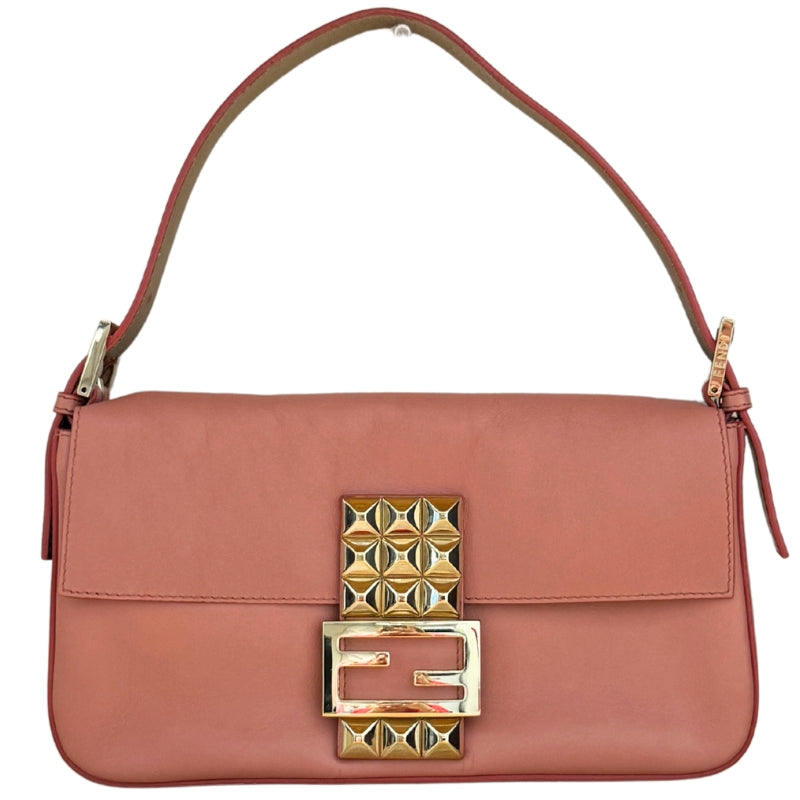 Fendi Stud Detail Baguette Bag