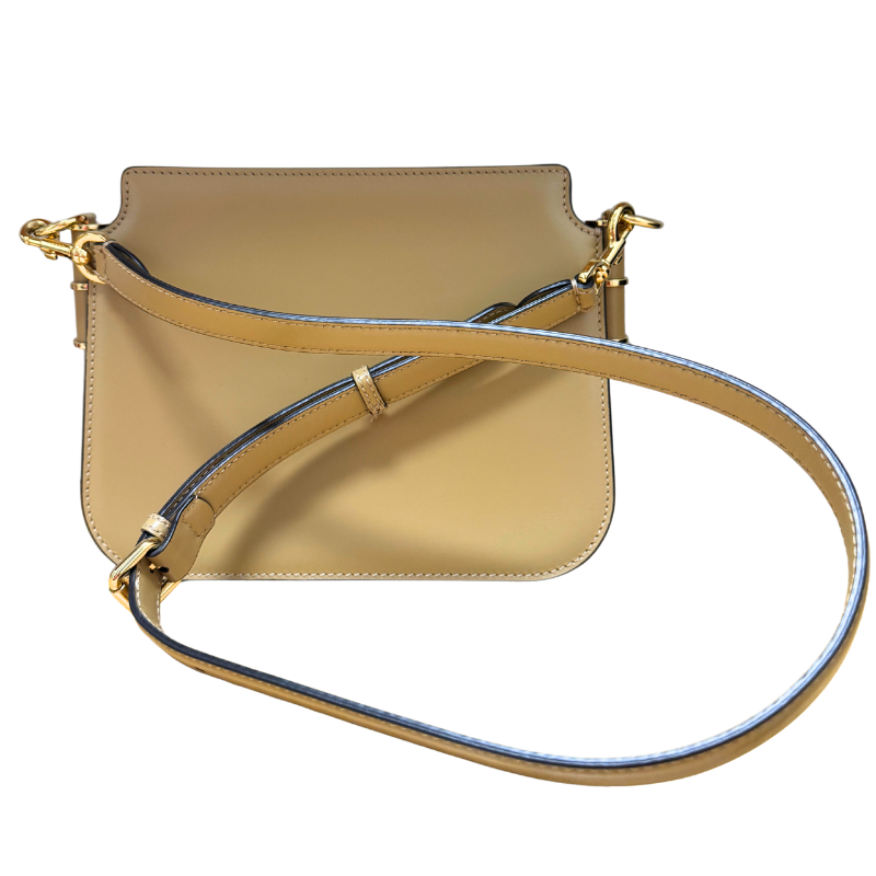 Fendi Vitello King Luxor Fendi Touch Shoulder Bag