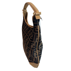 Fendi Zucca Hobo Shoulder Bag