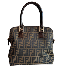 Fendi Vintage Zucca Top Handle Bag
