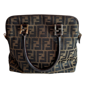 Fendi Vintage Zucca Top Handle Bag