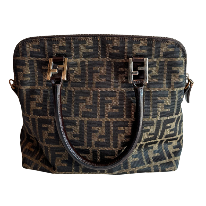 Fendi Vintage Zucca Top Handle Bag