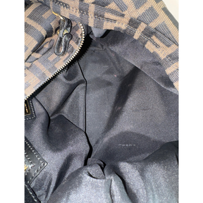 Fendi Vintage Zucca Hobo Shoulder Bag